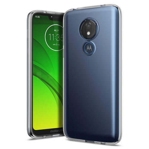 Flexi Slim Gel Case for Motorola Moto G7 Power - Clear (Gloss Grip)